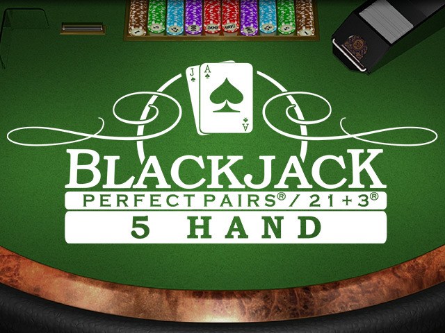 Perfect Pairs 21+3 Blackjack (5 Box)